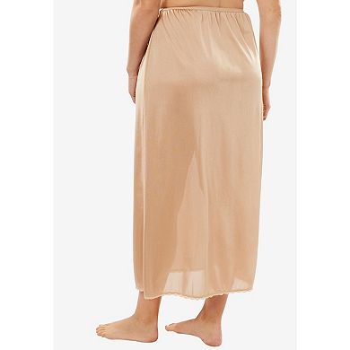 Comfort Choice Women's Plus Size Half Slip 35 2-pack