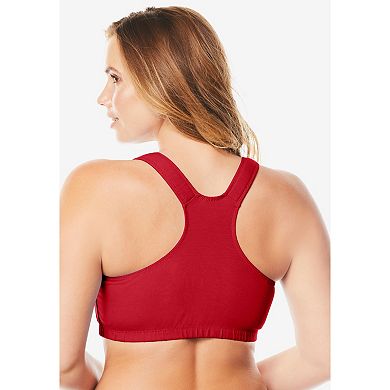 Comfort Choice Women's Plus Size Wireless Sport Bra 2-pack