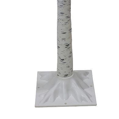 Northlight LED Lighted White Birch Tree Outdoor Decoration