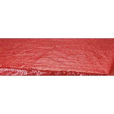 Club Pack Of 12 Metallic Rectangular Banquet Party Table Cloths 108"