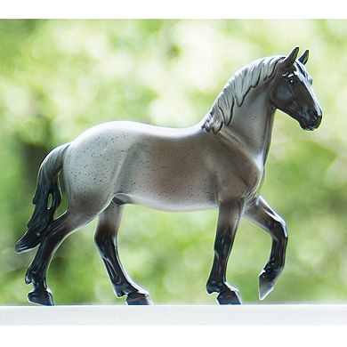 Breyer Horses The Freedom Series Blue Roan Brabant Toy Horse