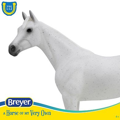 Breyer Horses The Freedom Series Fleabitten Grey Thoroughbred Toy Horse