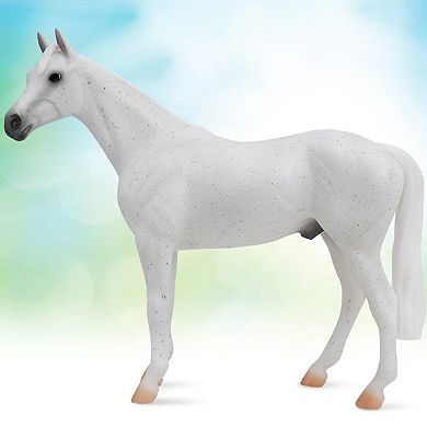 Breyer Horses The Freedom Series Fleabitten Grey Thoroughbred Toy Horse