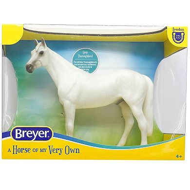 Breyer Horses The Freedom Series Fleabitten Grey Thoroughbred Toy Horse