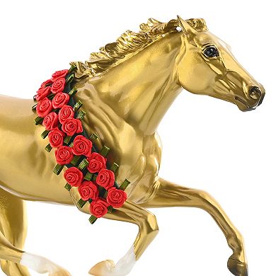 Breyer Horses The Traditional Series Gold Secretariat 50th Anniversary Model Toy Horse