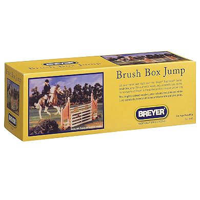 Breyer Traditional Brush Box Jump Horse Toy Accessory