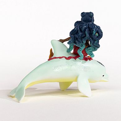 Schleich Bayala: Mermaid Isabelle On Dolphin Magical Figurine Playset