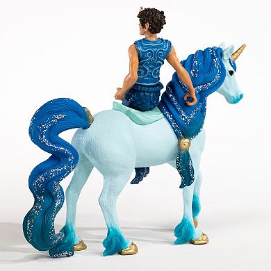 Schleich Bayala: Merman Aryon on Underwater Unicorn Magical Figurine Playset