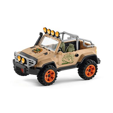 Schleich Wild Life: 4x4 Vehicle 17-Piece Adventure Playset