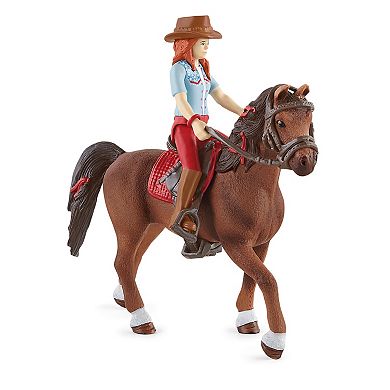 Schleich Horse Club: Hannah & Cayenne Figurine Playset