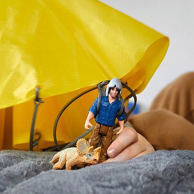 Schleich Dinosaurs: Parachute Rescue Figurine Playset