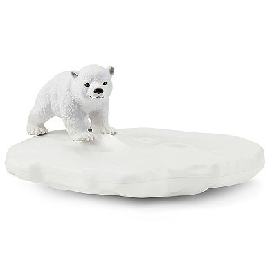 Schleich Wild Life: Polar Playground 4-Piece Animal Figurine Playset