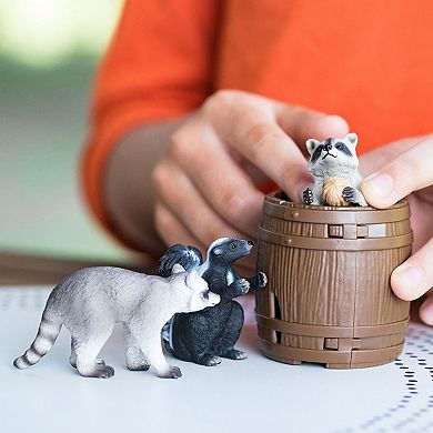 Schleich Wild Life: Nutty Mischief Animal Figurine Playset