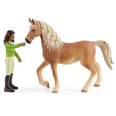 Schleich Horse Club: Sarah & Mystery Horse & Rider Figurine Playset