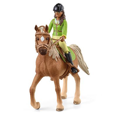 Schleich Horse Club: Sarah & Mystery Horse & Rider Figurine Playset