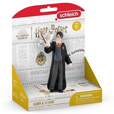 Schleich Wizarding World of Harry Potter: Harry & Hedwig Collectible Figurines
