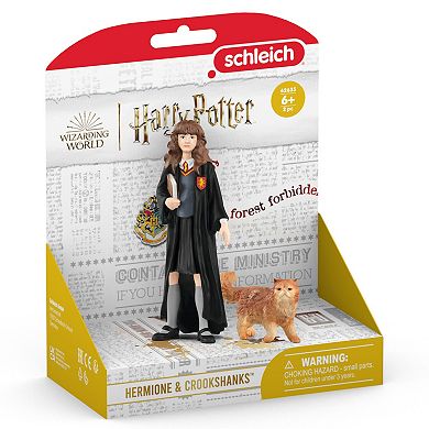 Schleich Wizarding World of Harry Potter: Hermoine & Crookshanks Collectible Figurines