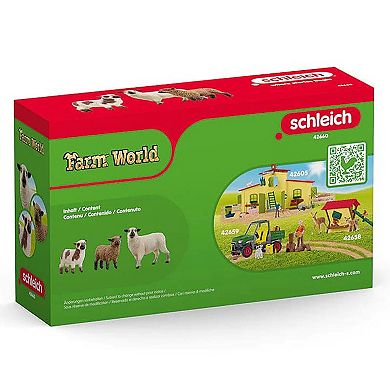 Schleich Farm World: 3-Piece Sheep Friends Animal Figures