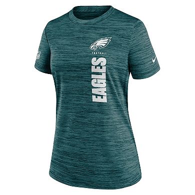 Women's Nike Midnight Green Philadelphia Eagles Velocity Performance T-Shirt