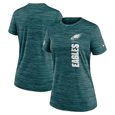 Women's Nike Midnight Green Philadelphia Eagles Velocity Performance T-Shirt