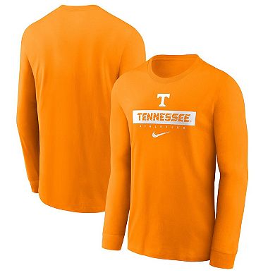 Men's Nike Tennessee Orange Tennessee Volunteers 2024 Sideline Legend Performance Long Sleeve T-Shirt