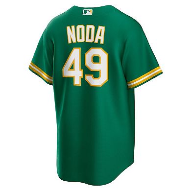 Men's Nike Ryan Noda Kelly Green Oakland Athletics Alternate Replica Jersey