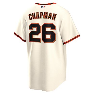 Men's Nike Matt Chapman Cream San Francisco Giants Home Replica Jersey