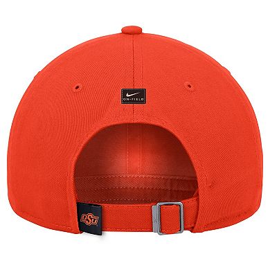 Men's Nike Orange Oklahoma State Cowboys 2024 Sideline Club Adjustable Hat