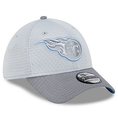 Men's New Era Gray Tennessee Titans 2024 NFL Training Camp 39THIRTY Flex Hat