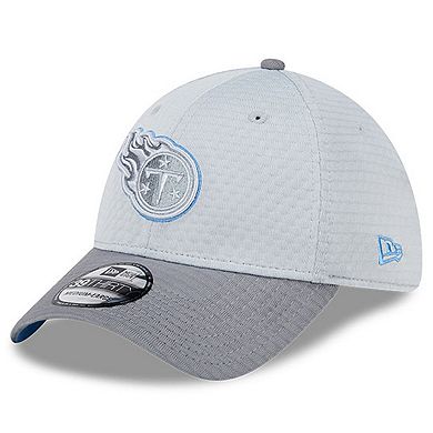 Men's New Era Gray Tennessee Titans 2024 NFL Training Camp 39THIRTY Flex Hat