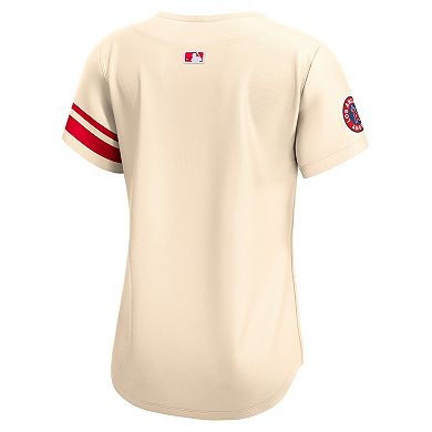 Women's Nike  Cream Los Angeles Angels City Connect Limited Jersey