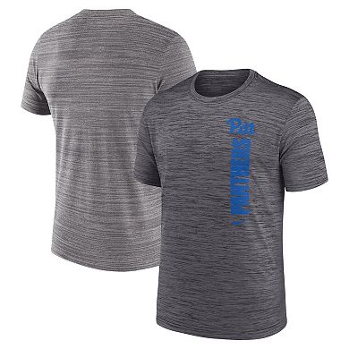 Men's Nike Gray Pitt Panthers 2024Â Sideline Velocity Legend Performance T-Shirt