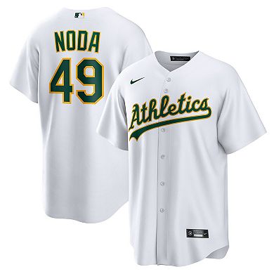 Men's Nike Ryan Noda White Oakland Athletics Home Replica Jersey