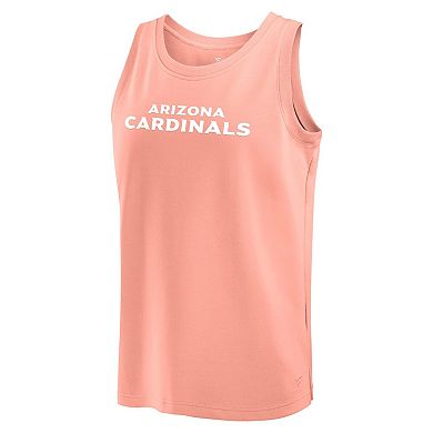 Men's Fanatics Coral Arizona Cardinals Elements Tank Top