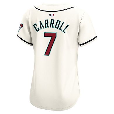 Women's Nike Corbin Carroll White Arizona Diamondbacks Home Limited Player Jersey