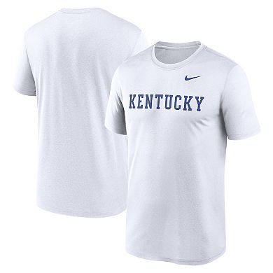 Men's Nike White Kentucky Wildcats Primetime Legend Wordmark T-Shirt