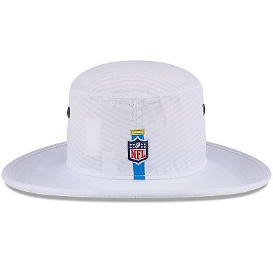 Men's New Era White Los Angeles Chargers 2024 NFL Training Camp Panama Bucket Hat