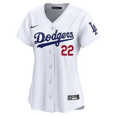 Women's Nike Clayton Kershaw White Los Angeles Dodgers Home Limited Player Jersey