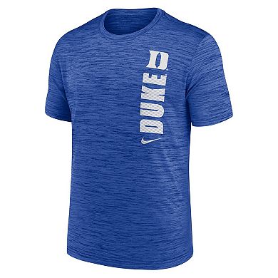 Men's Nike Royal Duke Blue Devils 2024 Sideline Velocity Performance  T-Shirt