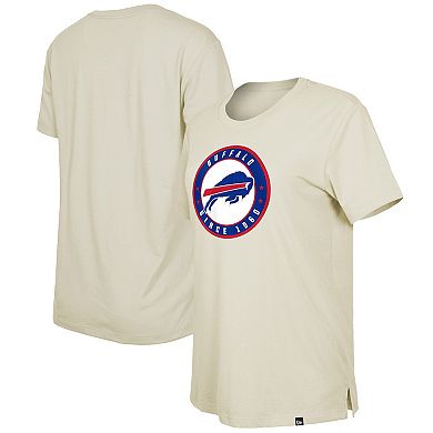 Women's New Era  Cream Buffalo Bills 2023 NFL Draft T-Shirt