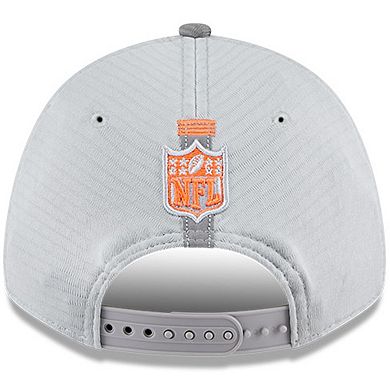 Men's New Era Gray Denver Broncos 2024 NFL Training Camp 9FORTY Adjustable Hat