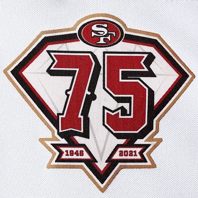 Women's Nike Nick Bosa White San Francisco 49ers 75th Anniversary 2nd Alternate Game Jersey