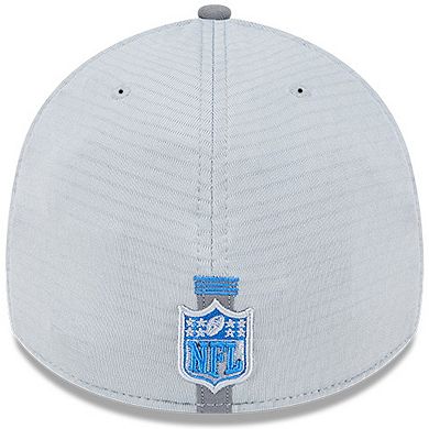 Men's New Era Gray Los Angeles Chargers 2024 NFL Training Camp 39THIRTY Flex Hat