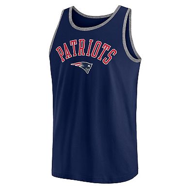 Men's Fanatics Navy New England Patriots Bet Tank Top