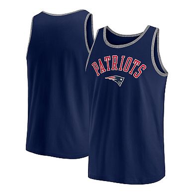 Men's Fanatics Navy New England Patriots Bet Tank Top