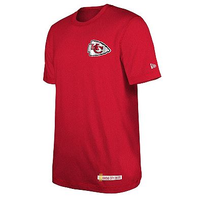 Men's New Era Red Kansas City Chiefs 2024 NFL Training Camp T-Shirt