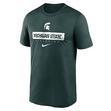 Men's Nike Green Michigan State Spartans 2024 Sideline Legend Performance  T-Shirt