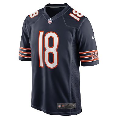 Men's Nike Caleb Williams Navy Chicago Bears 2024 NFL Draft First Round Pick Player Game Jersey