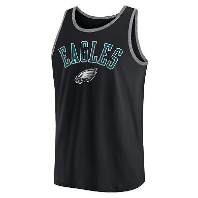 Men's Fanatics Black Philadelphia Eagles Bet Tank Top