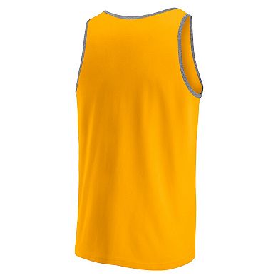 Men's Fanatics Gold San Diego Padres Bet Tank Top